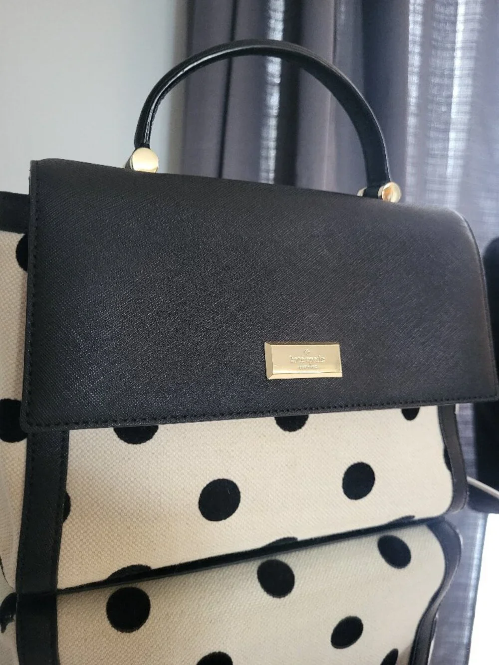 Kate Spade Brynlee Polka Dot Top Handle Satchel Bag